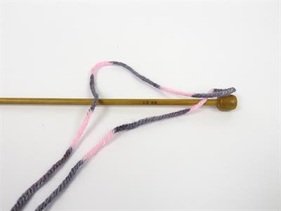 Lot of 2 x 150gr Skeins Ice Yarns CAKES WOOL DESIGN (20% Wool) Yarn Grey Shades Light Pink