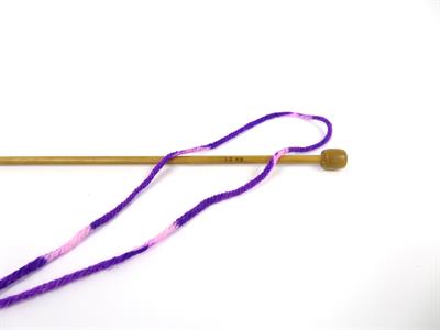 Lot of 2 x 150gr Skeins Ice Yarns CAKES WOOL DESIGN (20% Wool) Yarn Purple Light Pink