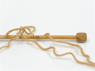 Lot of 2 x 140gr Skeins Ice Yarns CAKES Hand Knitting Yarn Salmon Cream Khaki