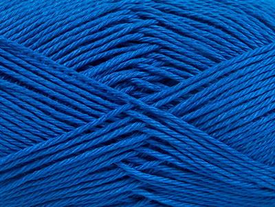 6x50gr. CAMILLA COTTON Merserize Pamuk Koyu Mavi Yazlık İplikler, Pamuk, %100 Pamuk