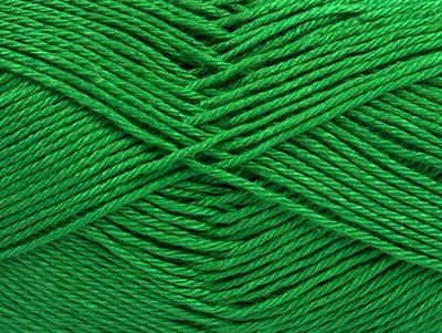 Lot of 6 Skeins Ice Yarns CAMILLA COTTON (100% Mercerized Cotton) Yarn Green