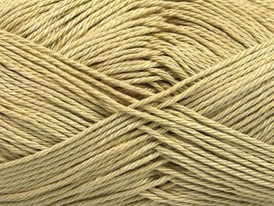 6x50gr. CAMILLA COTTON Merserize Pamuk Açık Haki Yazlık İplikler, Pamuk, %100 Pamuk