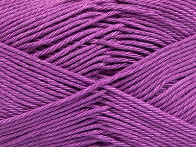 Lot of 6 Skeins Ice Yarns CAMILLA COTTON (100% Mercerized Cotton) Yarn Lilac