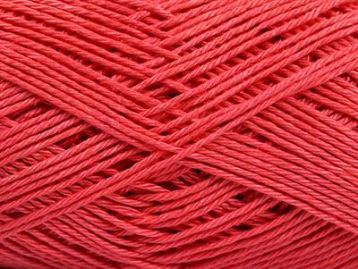 6x50gr. CAMILLA COTTON Merserize Pamuk Somon Yazlık İplikler, Pamuk, %100 Pamuk