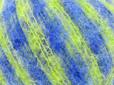 Lot of 10 Skeins Ice Yarns CARESS BABY ALPACA COLOR (30% Baby Alpaca 31% Extrafine Merino Wool) Yarn Green Shades Blue