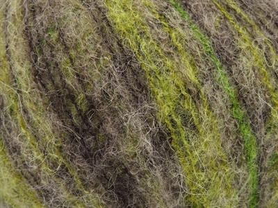 Lot of 10 Skeins Ice Yarns CARESS BABY ALPACA COLOR (30% Baby Alpaca 31% Extrafine Merino Wool) Yarn Green Shades Camel Shades