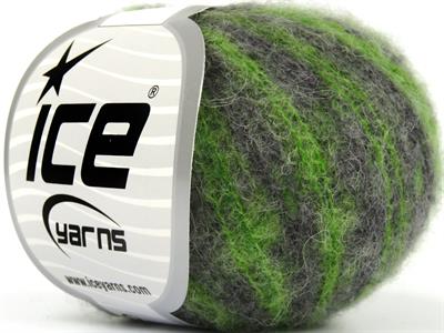 Lot of 10 Skeins Ice Yarns CARESS BABY ALPACA COLOR (30% Baby Alpaca 31% Extrafine Merino Wool) Yarn Green Shades Burgundy Grey Orange