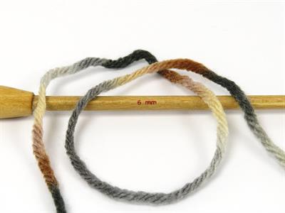 4x100gr. CARNIVAL Yün, Premium Akrilik Siyah, Krem, Kahverengi Tonları, Gri Tonları Kışlık, Yün, Batik Desenli, Kalın, Akrilik