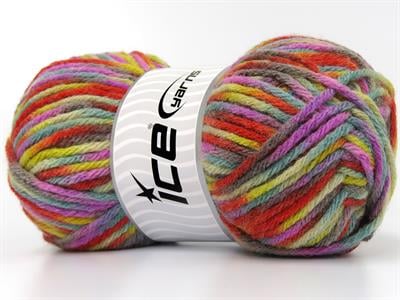 4x100gr. CARNIVAL Yün, Premium Akrilik Yeşil, Leylak, Sarı, Gri, Deve Tüyü, Bakır, Bej Kışlık, Yün, Batik Desenli, Kalın, Akrilik