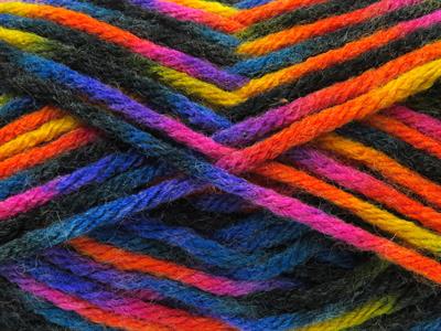 4x100gr. CARNIVAL Yün, Premium Akrilik Pembe, Mavi, Mor, Turuncu, Sarı, Koyu yeşil Kışlık, Yün, Batik Desenli, Kalın, Akrilik