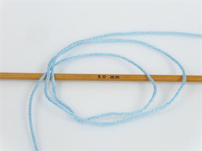 6x50gr. CECILIA COTTON Merserize Pamuk Bebe Mavisi Yazlık İplikler, Pamuk, %100 Pamuk