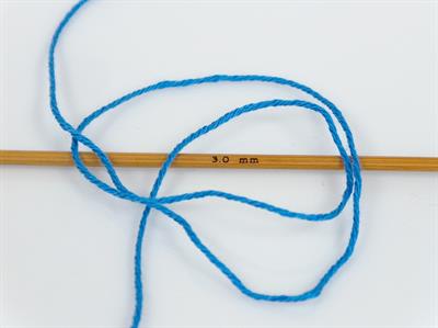 6x50gr. CECILIA COTTON Merserize Pamuk Mavi Yazlık İplikler, Pamuk, %100 Pamuk