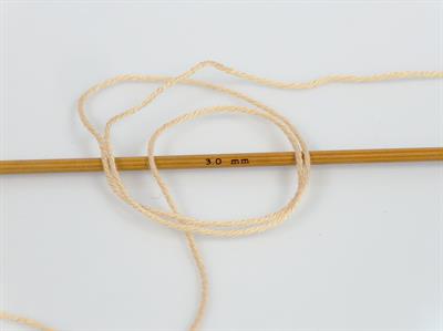 Lot of 6 Skeins Ice Yarns CECILIA COTTON (100% Mercerised Cotton) Yarn Dark Cream