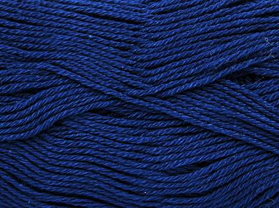 6x50gr. CECILIA COTTON Merserize Pamuk Koyu laci Yazlık İplikler, Pamuk, %100 Pamuk