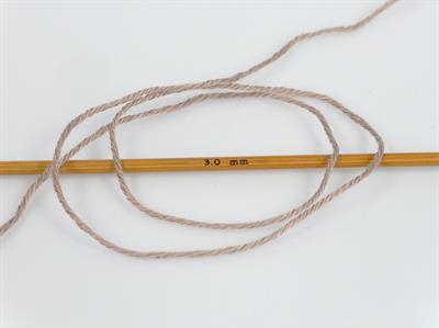 6x50gr. CECILIA COTTON Merserize Pamuk Açık Kamel Yazlık İplikler, Pamuk, %100 Pamuk