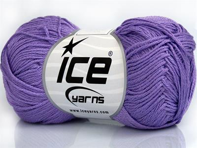 6x50gr. CECILIA COTTON Merserize Pamuk Leylak Yazlık İplikler, Pamuk, %100 Pamuk