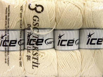 4x100gr. CHAIN PAILLETTE Akrilik Krem Boncuklu Pullu, Worsted