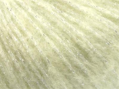 6x50gr. CHARM Ekru Tiftik, Metalik Simli, Akrilik Metalik Simli, Lüks, Kışlık, Yün, Tiftik, Akrilik