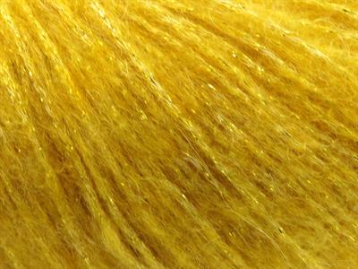 6x50gr. CHARM Tiftik, Metalik Simli, Akrilik Altın Metalik Simli, Lüks, Kışlık, Yün, Tiftik, Akrilik