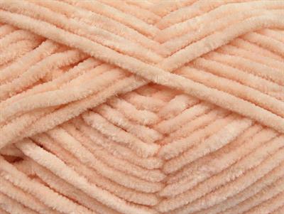 4x100gr. CHENILLE BABY Mikro Fiber Açık Somon Kışlık, Bebe, Şönil, Worsted