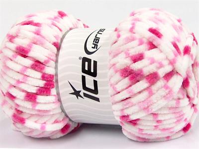 Lot of 4 x 100gr Skeins Ice Yarns CHENILLE BABY COLORS (100% MicroFiber) Yarn Pink Shades