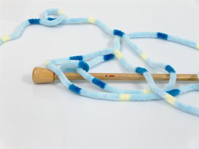 Lot of 4 x 100gr Skeins Ice Yarns CHENILLE BABY COLORS (100% MicroFiber) Yarn Blue Shades Yellow