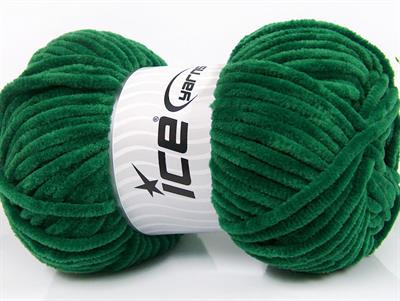 4x100gr. CHENILLE BABY Mikro Fiber Koyu yeşil Kışlık, Bebe, Şönil, Worsted