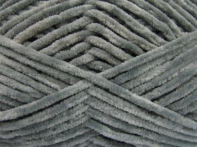 4x100gr. CHENILLE BABY LIGHT Mikro Fiber Gri Kışlık, Bebe, Şönil