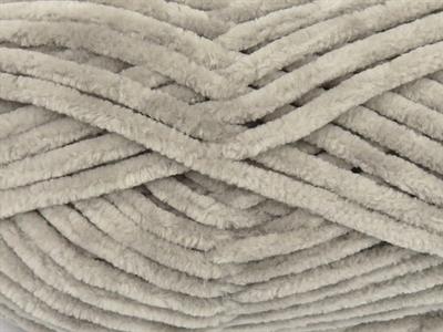 Lot of 4 x 100gr Skeins Ice Yarns CHENILLE BABY (100% MicroFiber) Yarn Light Grey