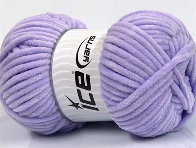 4x100gr. CHENILLE BABY Mikro Fiber Açık Lila Kışlık, Bebe, Şönil, Worsted