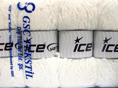 4x100gr. CHENILLE BABY LIGHT Mikro Fiber Beyaz Kışlık, Bebe, Şönil