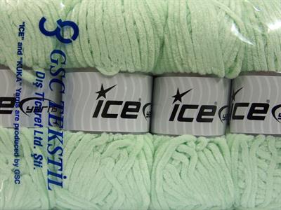 4x100gr. CHENILLE BABY Mikro Fiber Nane Yeşil Kışlık, Bebe, Şönil, Worsted