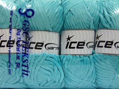 4x100gr. CHENILLE BABY Mikro Fiber Turkuaz Kışlık, Bebe, Şönil, Worsted