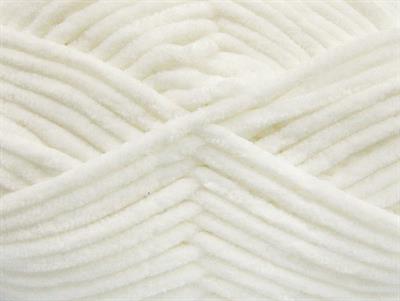 4x100gr. CHENILLE BABY Mikro Fiber Beyaz Kışlık, Bebe, Şönil, Worsted