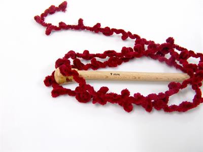 4x100gr. CHENILLE BOUCLERON Mikro Fiber Bordo Kışlık, Bebe, Şönil, Çok Kalın
