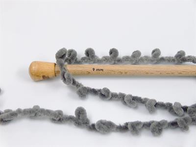 Lot of 4 x 100gr Skeins Ice Yarns CHENILLE BOUCLERON (100% MicroFiber) Yarn Grey