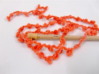 4x100gr. CHENILLE BOUCLERON Mikro Fiber Turuncu Kışlık, Bebe, Şönil, Çok Kalın