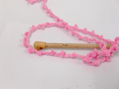 4x100gr. CHENILLE BOUCLERON Mikro Fiber Pembe Kışlık, Bebe, Şönil, Çok Kalın