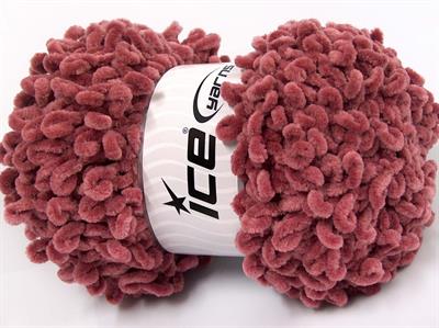 4x100gr. CHENILLE BOUCLERON Mikro Fiber Gül pembe Kışlık, Bebe, Şönil, Çok Kalın