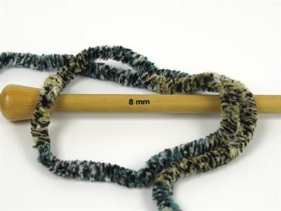 Lot of 4 x 100gr Skeins Ice Yarns CHENILLE SAFARI (100% MicroFiber) Yarn Turquoise White Grey Green Shades