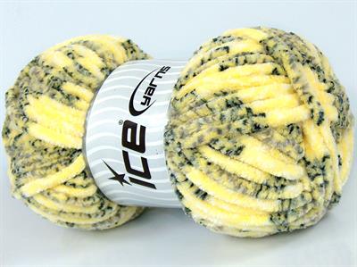 4x100gr. CHENILLE TWEED Mikro Fiber Siyah, Beyaz, Sarı, Gri Tonları Kışlık, Noktalı, Şönil, Çok Kalın, Batik Desenli