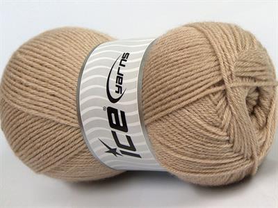 4x100gr. CLASSIC DK Akrilik Bej Kışlık, Düz iplikler, 100% Akrilik
