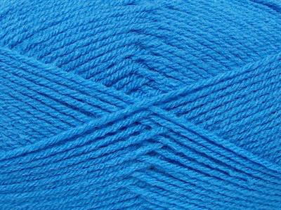 4x100gr. CLASSIC DK Akrilik Mavi Kışlık, Düz iplikler, 100% Akrilik