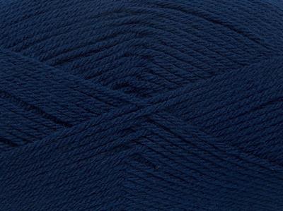 4x100gr. CLASSIC DK Akrilik Koyu laci Kışlık, Düz iplikler, 100% Akrilik