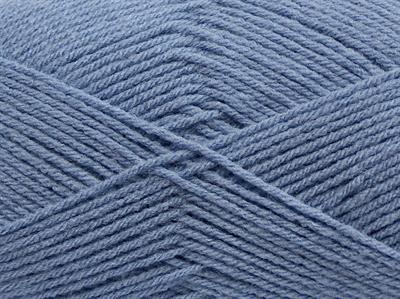 4x100gr. CLASSIC DK Akrilik Indigo Mavi Kışlık, Düz iplikler, 100% Akrilik