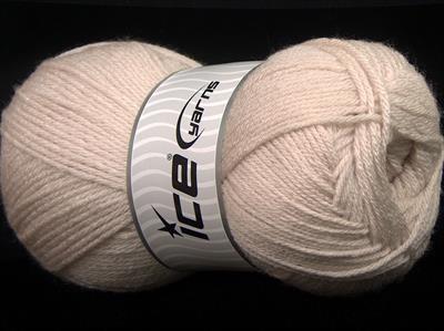 4x100gr. CLASSIC DK Akrilik Açık Bej Kışlık, Düz iplikler, 100% Akrilik