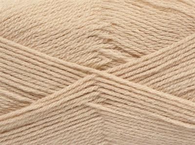 4x100gr. CLASSIC DK Akrilik Açık Bej Kışlık, Düz iplikler, 100% Akrilik