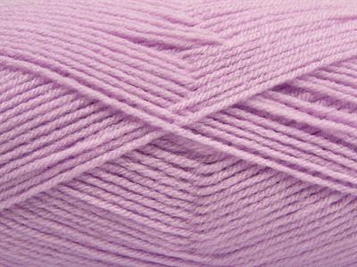 4x100gr. CLASSIC DK Akrilik Açık Lila Kışlık, Düz iplikler, 100% Akrilik