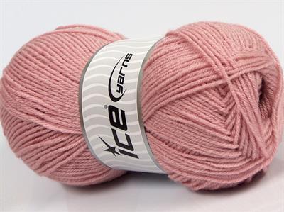 4x100gr. CLASSIC DK Akrilik Gül Kurusu Kışlık, Düz iplikler, 100% Akrilik