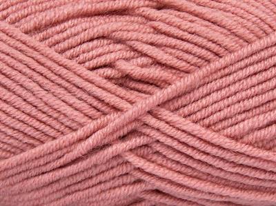 Lot of 4 x 100gr Skeins Ice Yarns CLASSIC WOOL BULKY (25% Wool) Yarn Antique Pink